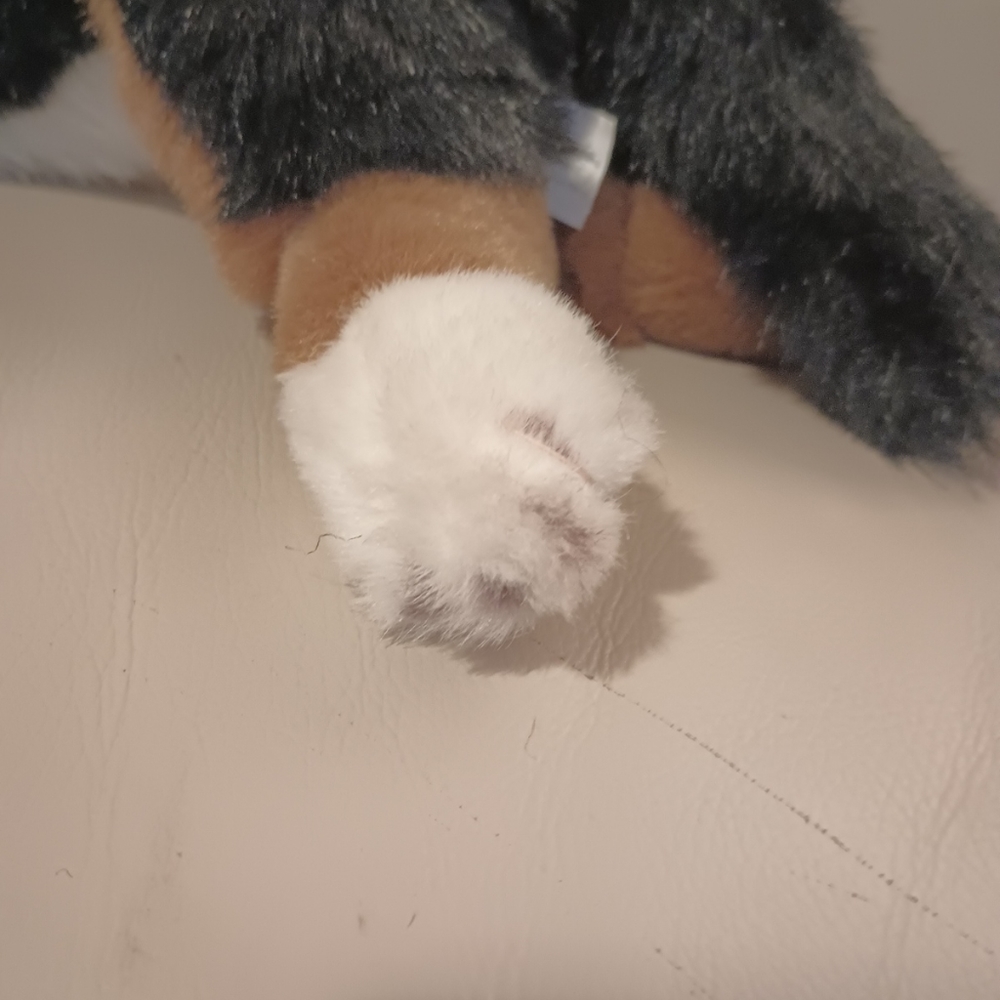 Vintage E & J  Classic Collection Bernese Mountain Dog Stuffed Plush M/L - Picture 8 of 16